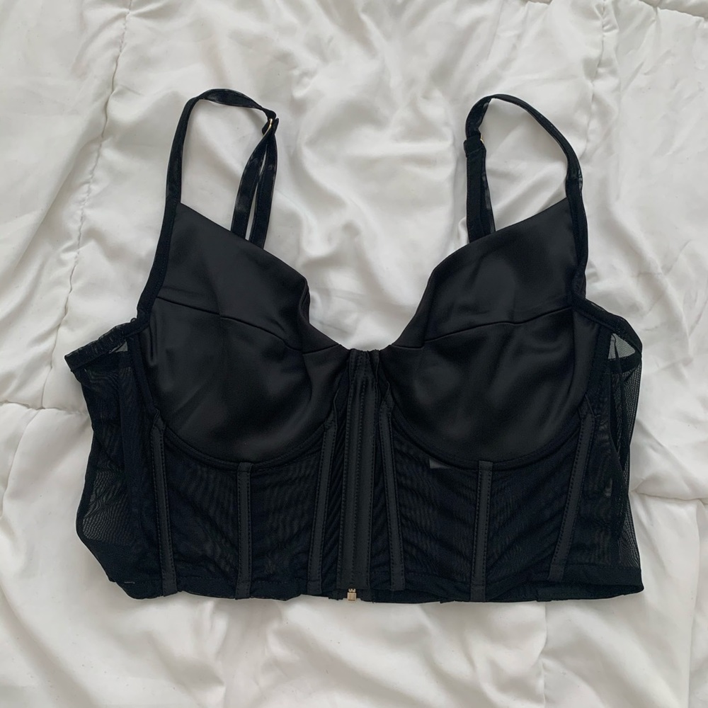 Mesh Corset Top